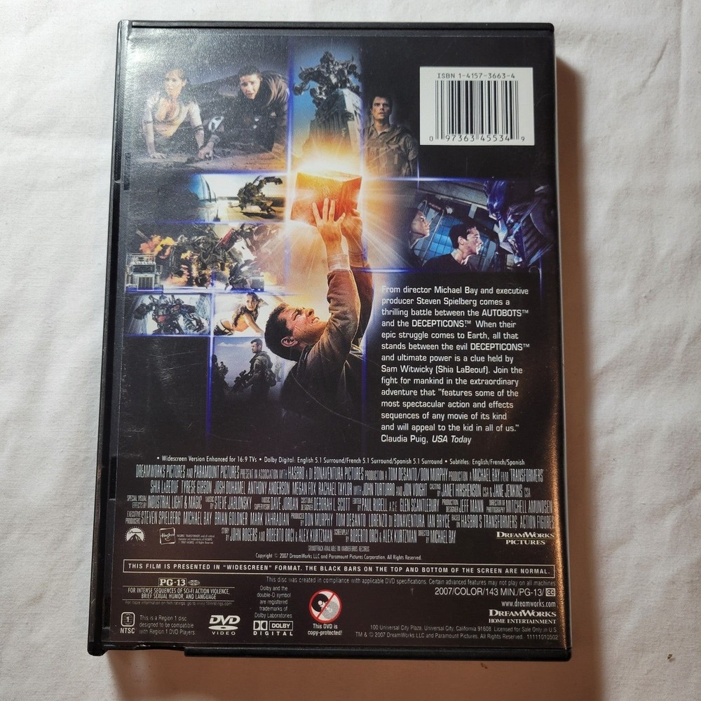 Transformers DVD - Picture 2 of 4